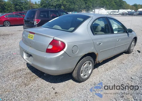 2001 Plymouth Neon Highline from USA, damaged, VIN 1P3ES46C21D102614